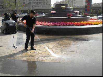 廣場、路面清洗